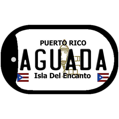 Aguada Puerto Rico Metal Novelty Dog Tag Necklace DT-2811