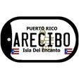 Arecibo Puerto Rico Metal Novelty Dog Tag Necklace DT-2816