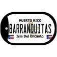 Barranquitas Puerto Rico Metal Novelty Dog Tag Necklace DT-2819