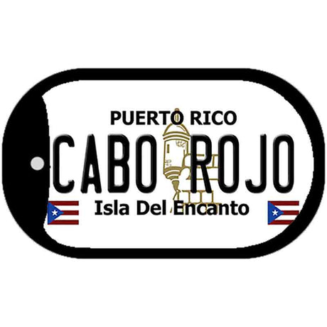 Cabo Rojo Puerto Rico Metal Novelty Dog Tag Necklace DT-2821