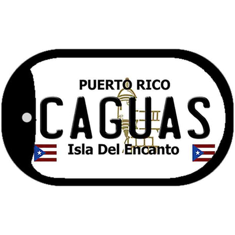 Caguas Puerto Rico Metal Novelty Dog Tag Necklace DT-2822