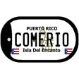 Comerio Puerto Rico Metal Novelty Dog Tag Necklace DT-2832