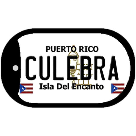 Culebra Puerto Rico Metal Novelty Dog Tag Necklace DT-2834