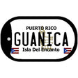 Guanica Puerto Rico Metal Novelty Dog Tag Necklace DT-2838