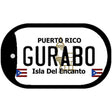 Gurabo Puerto Rico Metal Novelty Dog Tag Necklace DT-2842