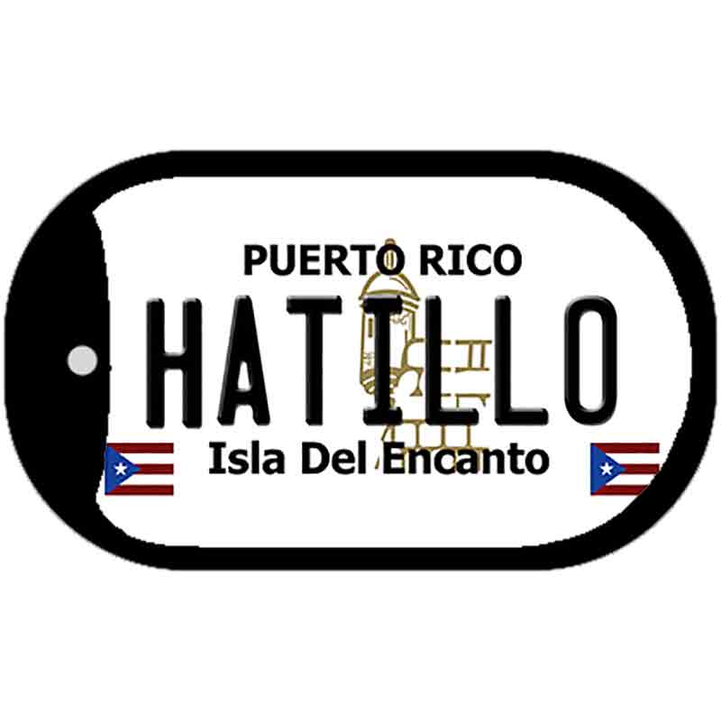 Hatillo Puerto Rico Metal Novelty Dog Tag Necklace DT-2843