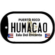 Humacao Puerto Rico Metal Novelty Dog Tag Necklace DT-2845