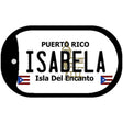 Isabela Puerto Rico Metal Novelty Dog Tag Necklace DT-2846