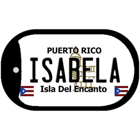 Isabela Puerto Rico Metal Novelty Dog Tag Necklace DT-2846