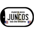 Juncos Puerto Rico Metal Novelty Dog Tag Necklace DT-2849