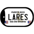 Lares Puerto Rico Metal Novelty Dog Tag Necklace DT-2851