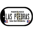 Las Piedras Puerto Rico Metal Novelty Dog Tag Necklace DT-2853