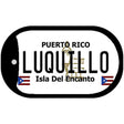 Luquillo Puerto Rico Metal Novelty Dog Tag Necklace DT-2855