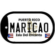 Maricao Puerto Rico Metal Novelty Dog Tag Necklace DT-2857