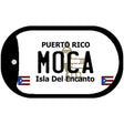 Moca Puerto Rico Metal Novelty Dog Tag Necklace DT-2860