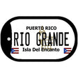 Rio Grande Puerto Rico Metal Novelty Dog Tag Necklace DT-2870