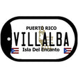 Villalba Puerto Rico Metal Novelty Dog Tag Necklace DT-2885