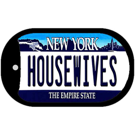 Housewives New York Novelty Metal Dog Tag Necklace DT-3167