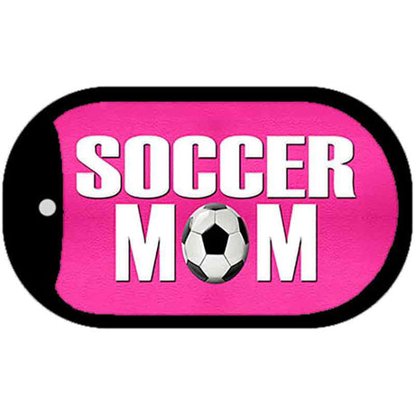 Soccer Mom Novelty Metal Dog Tag Necklace DT-326