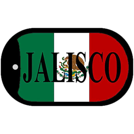 Jalisco Mexico Flag Metal Novelty Dog Tag Necklace DT-3429