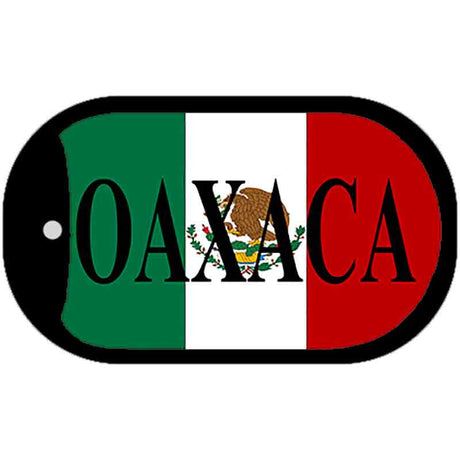 Oaxaca Mexico Flag Metal Novelty Dog Tag Necklace DT-3437