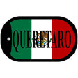 Queretaro Mexico Flag Metal Novelty Dog Tag Necklace DT-3445