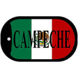 Campeche Mexico Flag Metal Novelty Dog Tag Necklace DT-3449