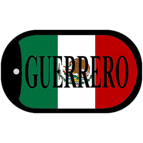 Guerrero Mexico Flag Metal Novelty Dog Tag Necklace DT-3452