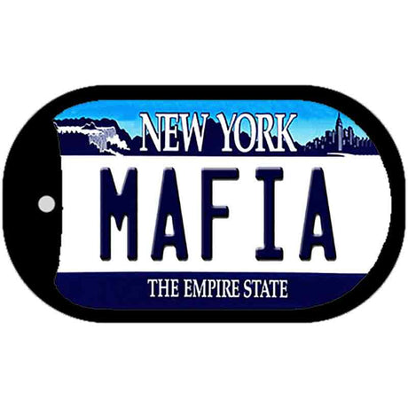 Mafia New York Novelty Metal Dog Tag Necklace DT-3547