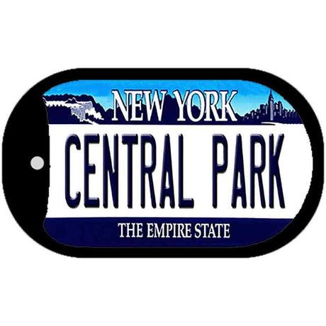 Central Park New York Novelty Metal Dog Tag Necklace DT-3549