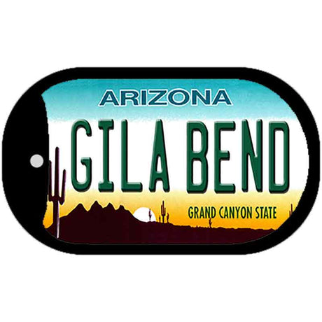 Gila Bend Arizona Novelty Metal Dog Tag Necklace DT-3570