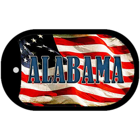 Alabama Metal Novelty Dog Tag Necklace DT-3612