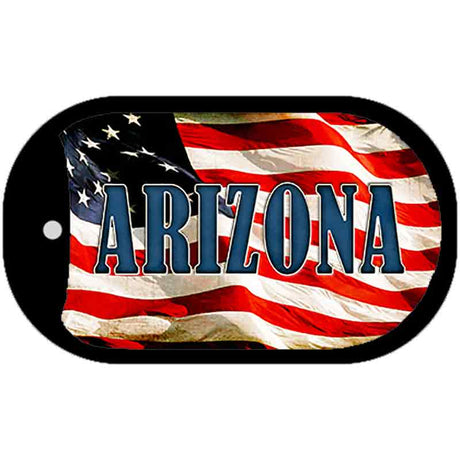 Arizona Metal Novelty Dog Tag Necklace DT-3614