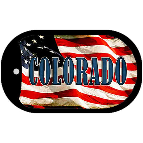 Colorado Metal Novelty Dog Tag Necklace DT-3617