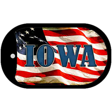 Iowa Metal Novelty Dog Tag Necklace DT-3626