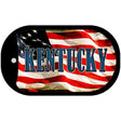 Kentucky Metal Novelty Dog Tag Necklace DT-3628