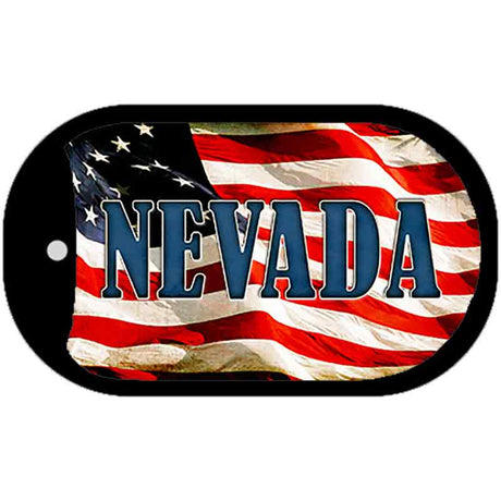 Nevada Metal Novelty Dog Tag Necklace DT-3639