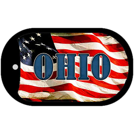 Ohio Metal Novelty Dog Tag Necklace DT-3646