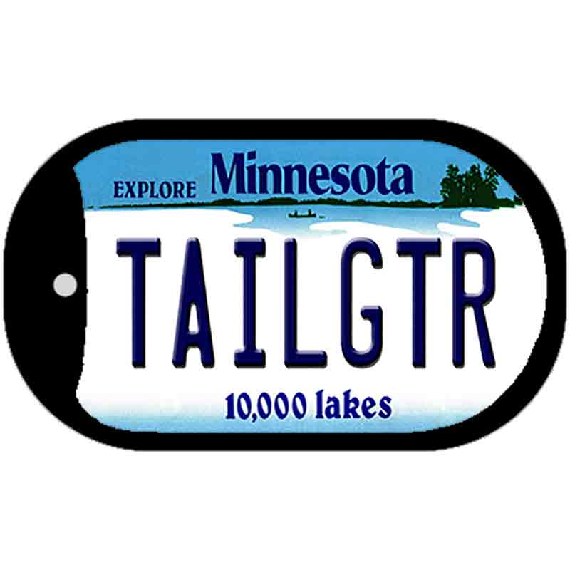 Tailgtr Minnesota Novelty Metal Dog Tag Necklace DT-3682