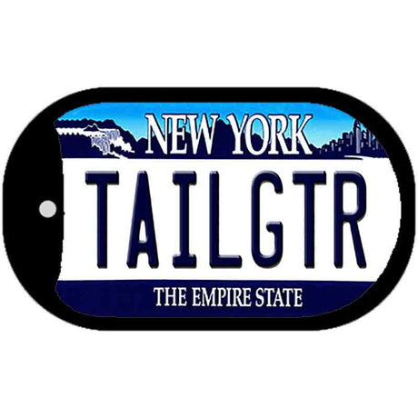 Tailgtr New York Novelty Metal Dog Tag Necklace DT-3684