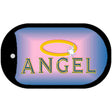 Angel Novelty Metal Dog Tag Necklace DT-391