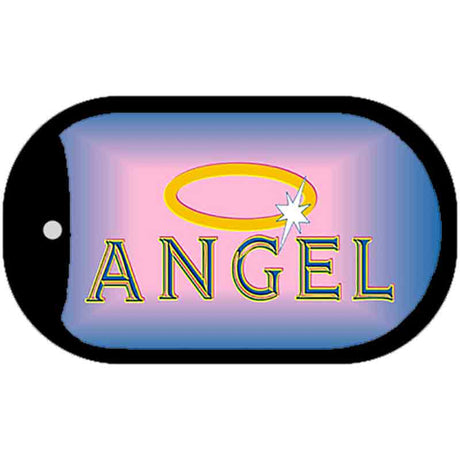 Angel Novelty Metal Dog Tag Necklace DT-391