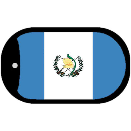 Guatemala Flag Scroll Metal Novelty Dog Tag Necklace DT-4024