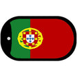 Portugal Flag Metal Novelty Dog Tag Necklace DT-4069