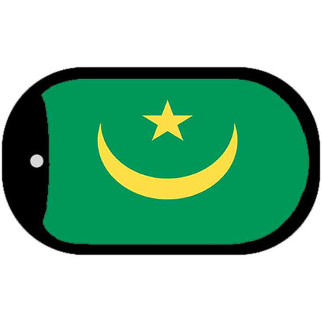 Mauritania Flag Metal Novelty Dog Tag Necklace DT-4095