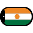 Niger Flag Metal Novelty Dog Tag Necklace DT-4111