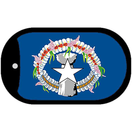 Northern Marianas Flag Metal Novelty Dog Tag Necklace DT-4116