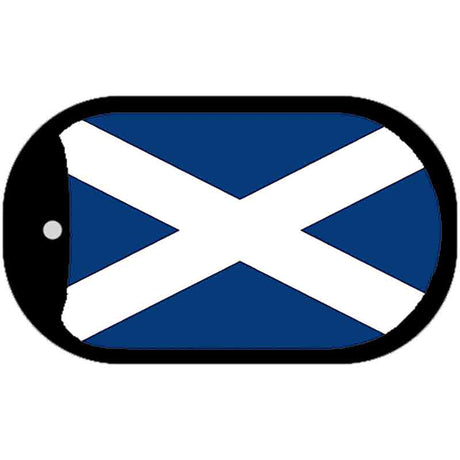 Scotland Flag Metal Novelty Dog Tag Necklace DT-4136