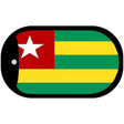 Togo Flag Metal Novelty Dog Tag Necklace DT-4160