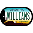 Williams Arizona Novelty Metal Dog Tag Necklace DT-4185